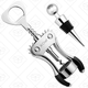 X-Chef Stainless Steel Wine Opener and Stopper, $7